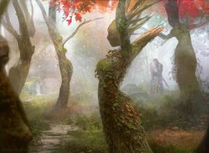 Раскраска таинственный лес #21 #517160