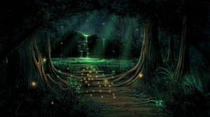 Раскраска таинственный лес #22 #517161