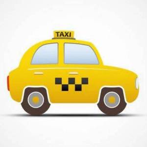Раскраска такси для детей 3 4 лет #5 #517394