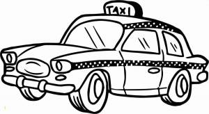 Раскраска такси для детей 3 4 лет #8 #517397