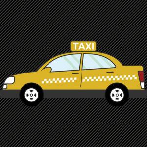 Раскраска такси для детей 3 4 лет #13 #517402