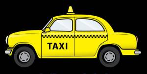 Раскраска такси для детей 3 4 лет #23 #517412