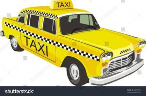 Раскраска такси для детей 3 4 лет #30 #517419