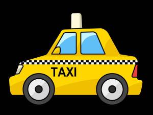 Раскраска такси для детей 3 4 лет #36 #517425