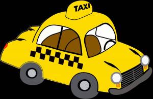 Раскраска такси для детей 3 4 лет #37 #517426