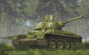 Раскраска танк 34 #8 #517631