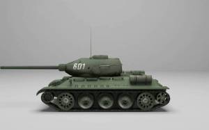Раскраска танк 34 #17 #517640