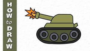 Раскраска танк для детей 5 лет #4 #517733