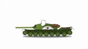 Раскраска танк кв 44 из мультиков про танки #20 #518038