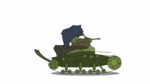 Раскраска танк кв 44 из мультиков про танки #30 #518048