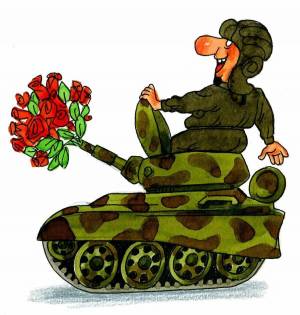 Раскраска танк на 23 февраля для детей #5 #518290