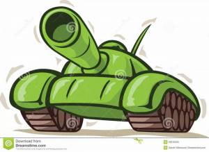 Раскраска танк на 23 февраля для детей #8 #518293