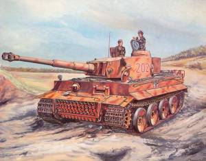 Раскраска танк немецкий #2 #518324
