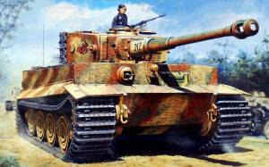 Раскраска танк немецкий #14 #518336