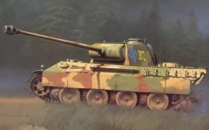 Раскраска танк пантера #4 #518365
