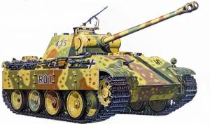 Раскраска танк пантера #14 #518375