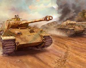 Раскраска танк пантера #15 #518376