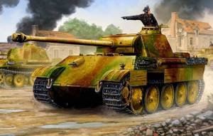 Раскраска танк пантера #20 #518381