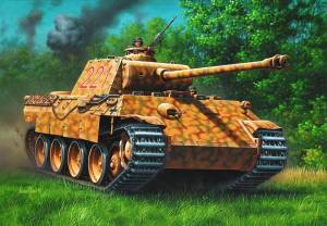 Раскраска танк пантера #24 #518385