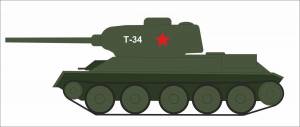 Раскраска танк рисунок для детей #10 #518465