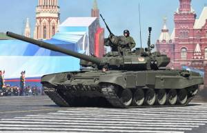 Раскраска танк российский #1 #518493