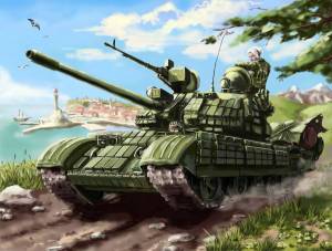 Раскраска танк русский #27 #518548