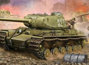 Раскраска танк советский #2 #518562