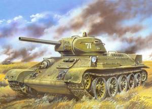 Раскраска танк советский #4 #518564