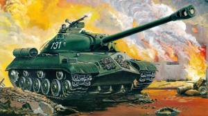 Раскраска танк советский #5 #518565