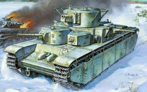 Раскраска танк советский #8 #518568
