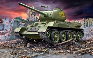 Раскраска танк советский #10 #518570