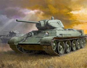 Раскраска танк советский #17 #518577