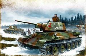 Раскраска танк советский #24 #518584