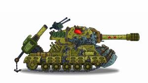 Раскраска танки геранда #20 #518796
