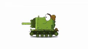 Раскраска танки с глазами из мультика #34 #518984