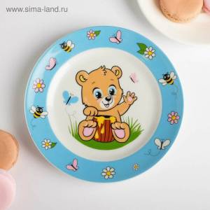 Раскраска тарелка для детей 3 4 лет #23 #519613