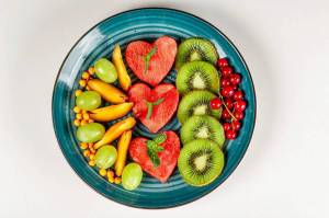 Раскраска тарелка с фруктами #2 #519667