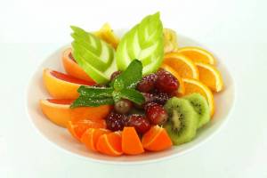 Раскраска тарелка с фруктами #4 #519669