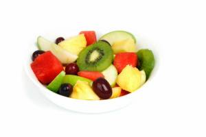 Раскраска тарелка с фруктами #10 #519675