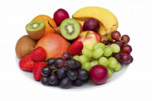 Раскраска тарелка с фруктами #26 #519691