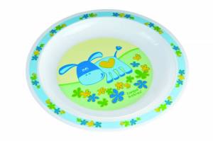 Раскраска тарелочка для малышей #6 #519744