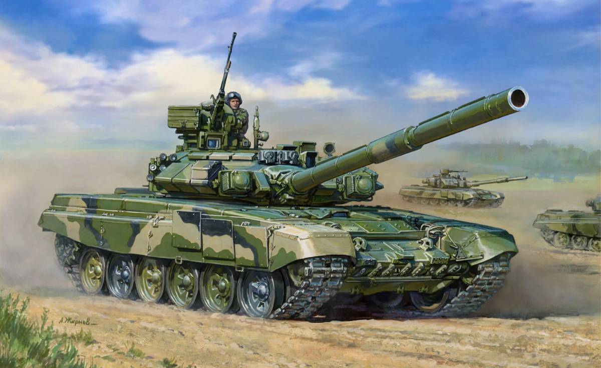 Т90 танк #1