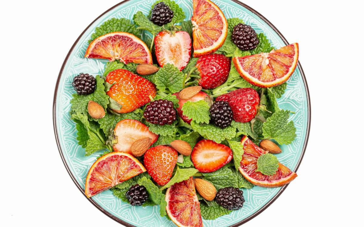 Тарелка с фруктами #1