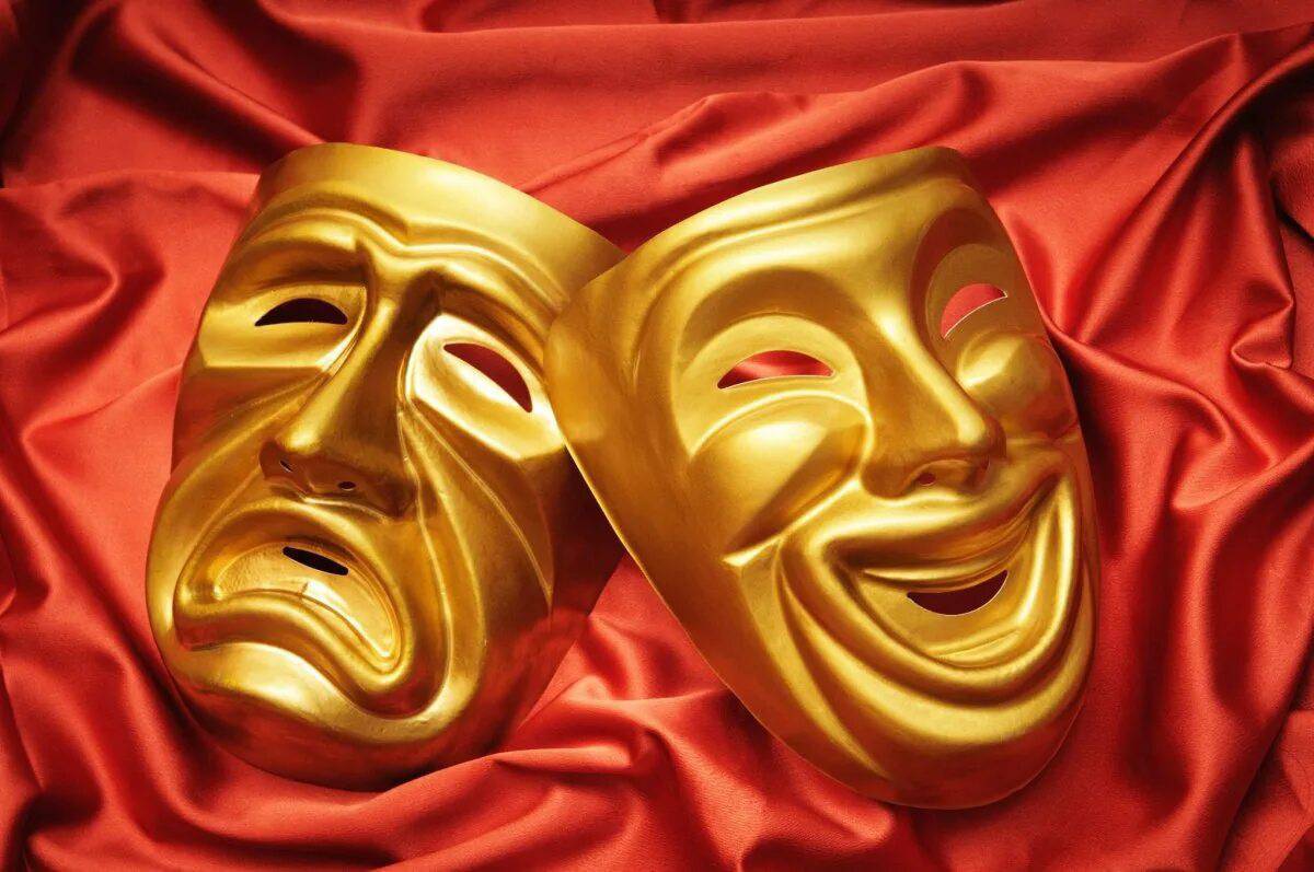 Театр маска комсомольский. Театральные маски. Маски символ театра. Что такое искусство? Театр. Театральные маски символ театра.