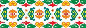 Раскраска татарский орнамент #2 #520001