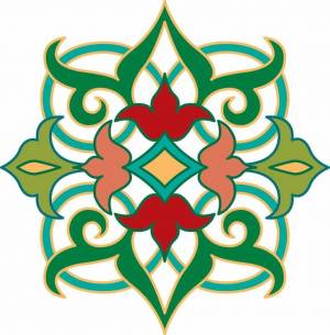 Раскраска татарский орнамент #8 #520007