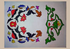 Раскраска татарский орнамент #31 #520030