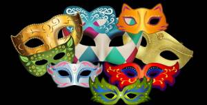 Раскраска театральные маски для детей #13 #520753