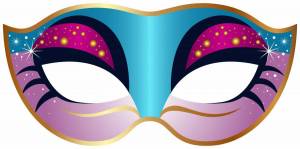 Раскраска театральные маски для детей #19 #520759