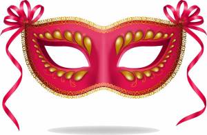 Раскраска театральные маски для детей #33 #520773